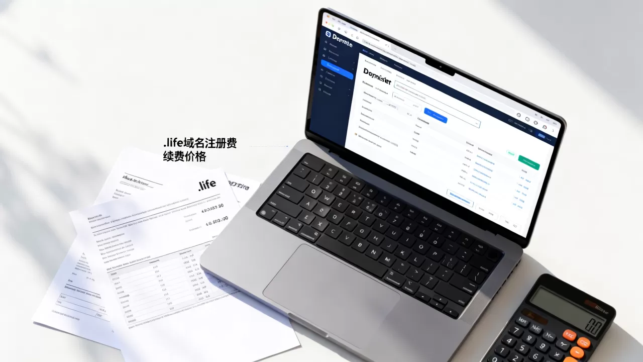 life域名注册费多少？.life域名注册和续费价格