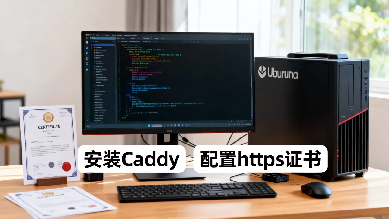 Ubuntu服务器如何安装配置Caddy？caddy配置https证书方法