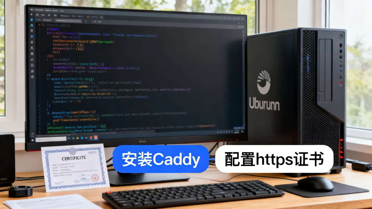 Ubuntu服务器如何安装配置Caddy？caddy配置https证书方法