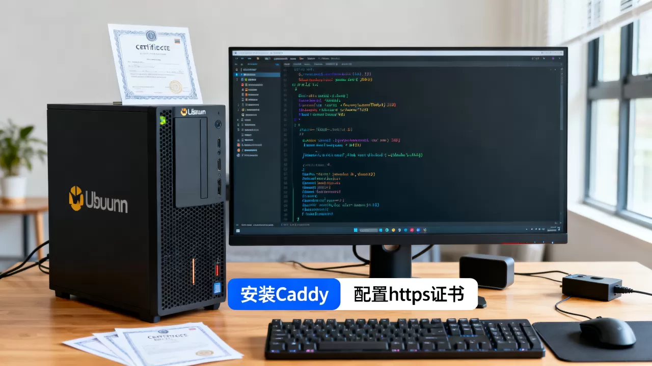 Ubuntu服务器如何安装配置Caddy？caddy配置https证书方法