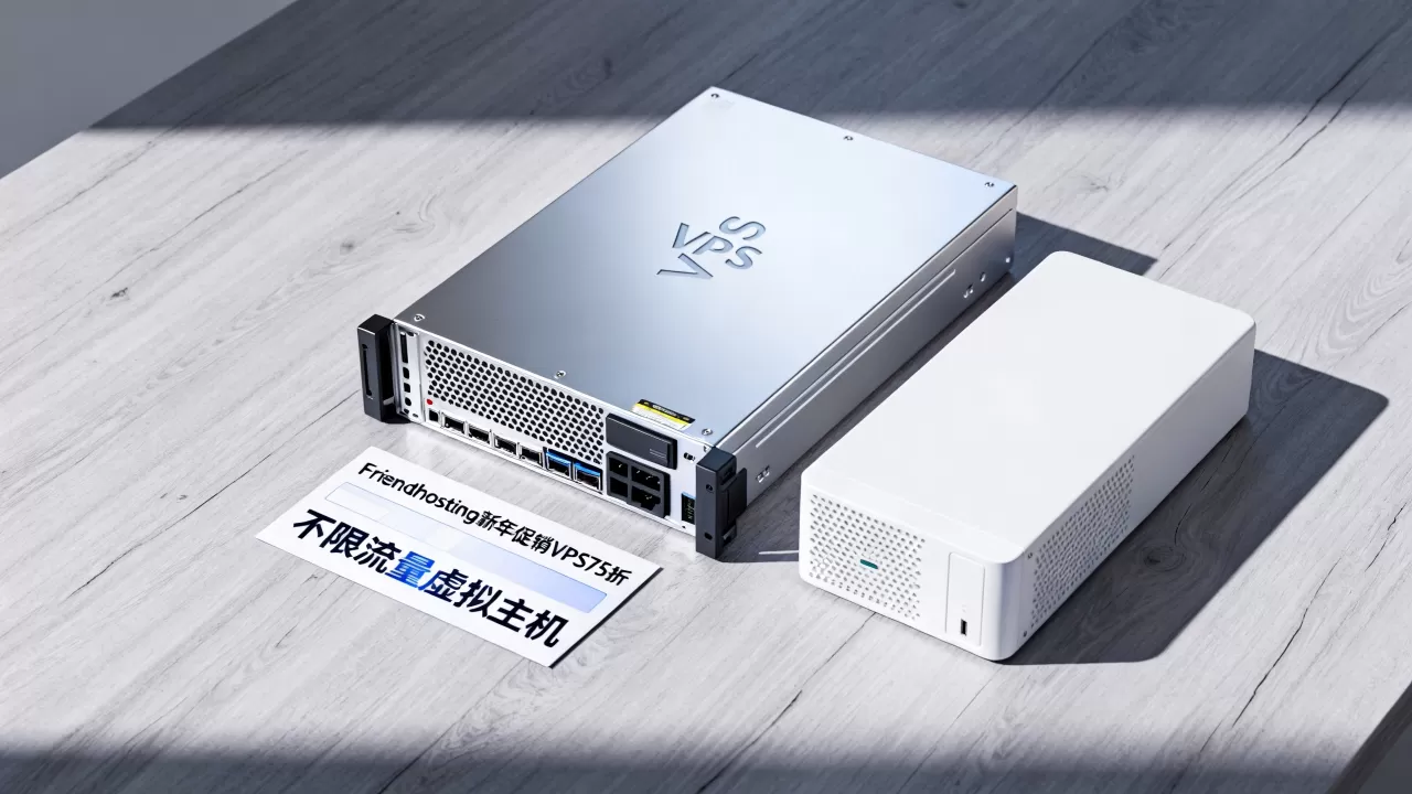 Friendhosting新年促销VPS75折，不限流量虚拟主机怎么买