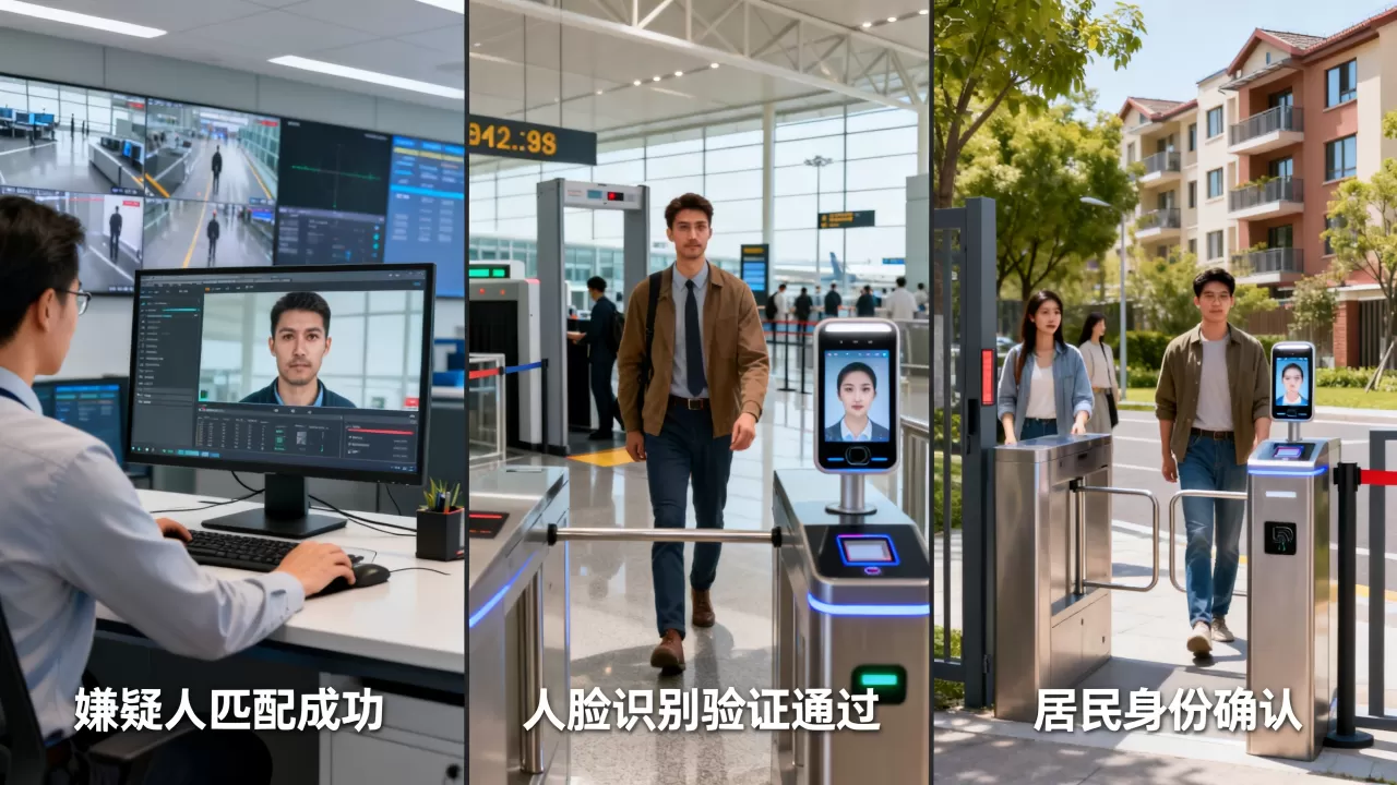 公安人脸识别技术如何破案？人脸识别技术有哪些应用场景