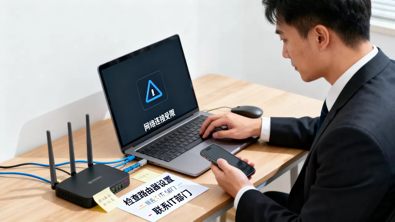 公司网络被限制怎么办？网络被限制怎么解除