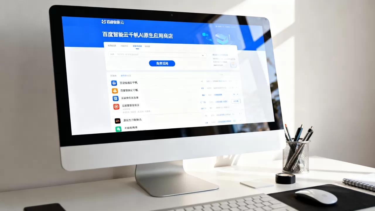 百度智能云千帆AI原生应用商店怎么用？千帆大模型平台免费试用