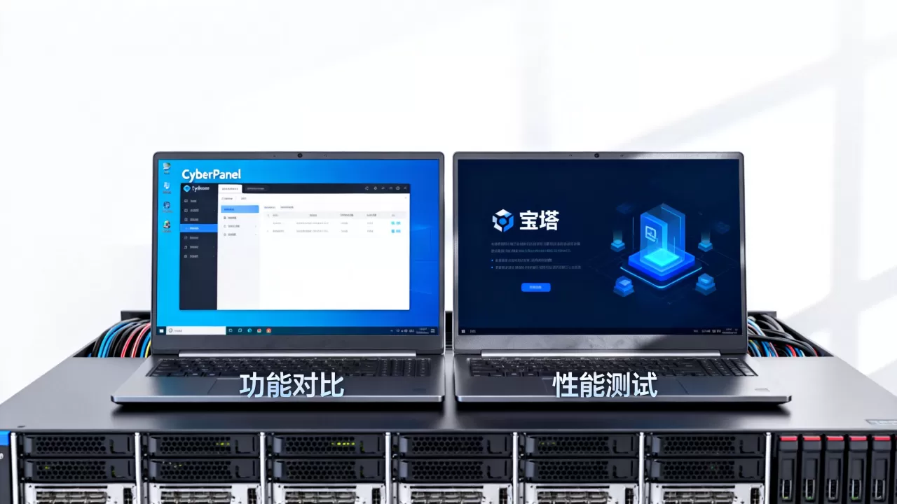 CyberPanel和宝塔哪个好用？服务器面板推荐
