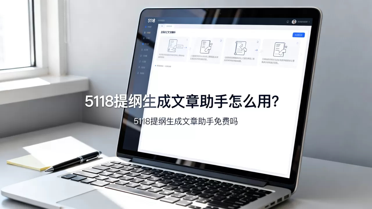 5118提纲生成文章助手怎么用？5118提纲生成文章助手免费吗