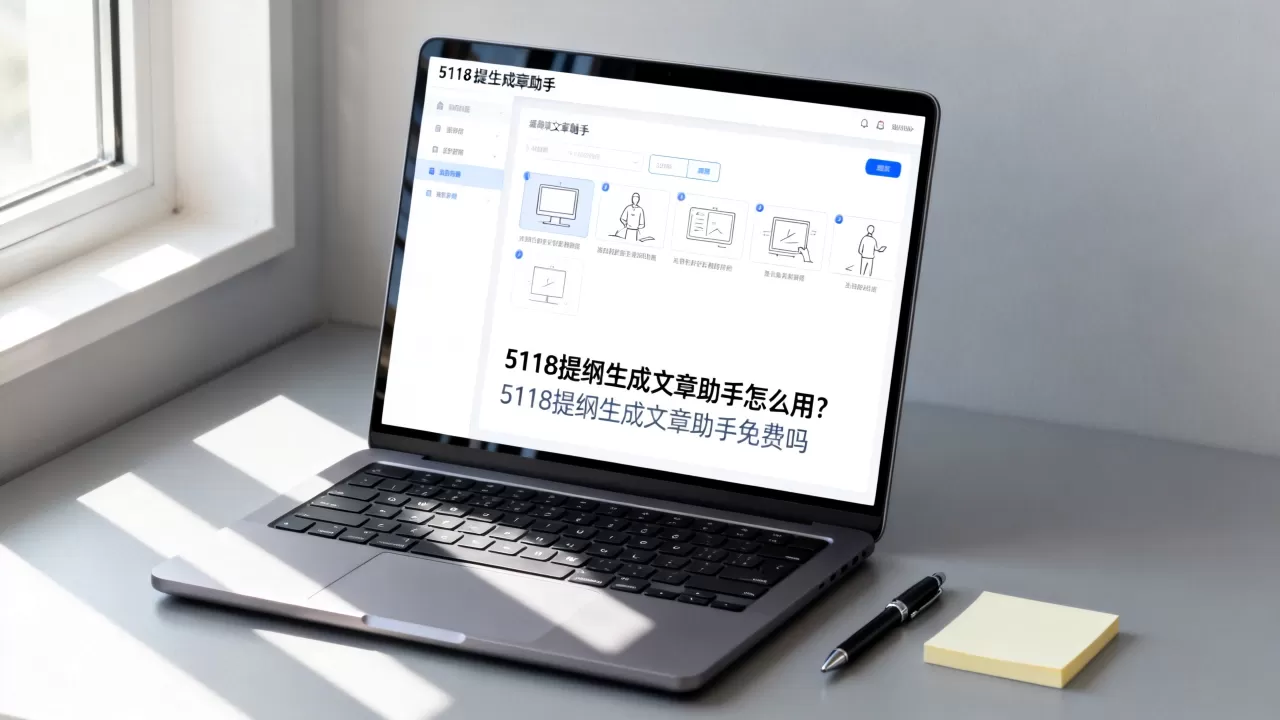 5118提纲生成文章助手怎么用？5118提纲生成文章助手免费吗