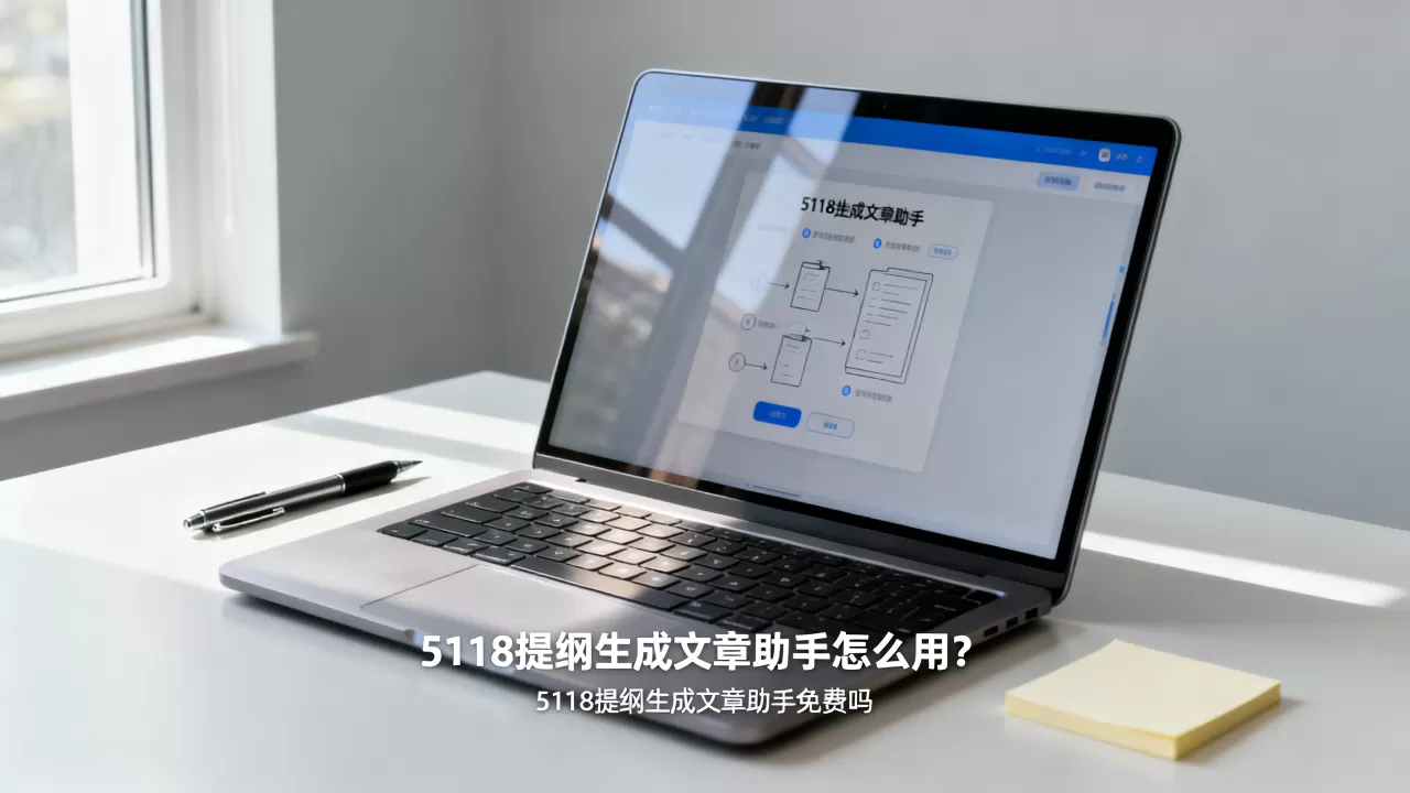 5118提纲生成文章助手怎么用？5118提纲生成文章助手免费吗