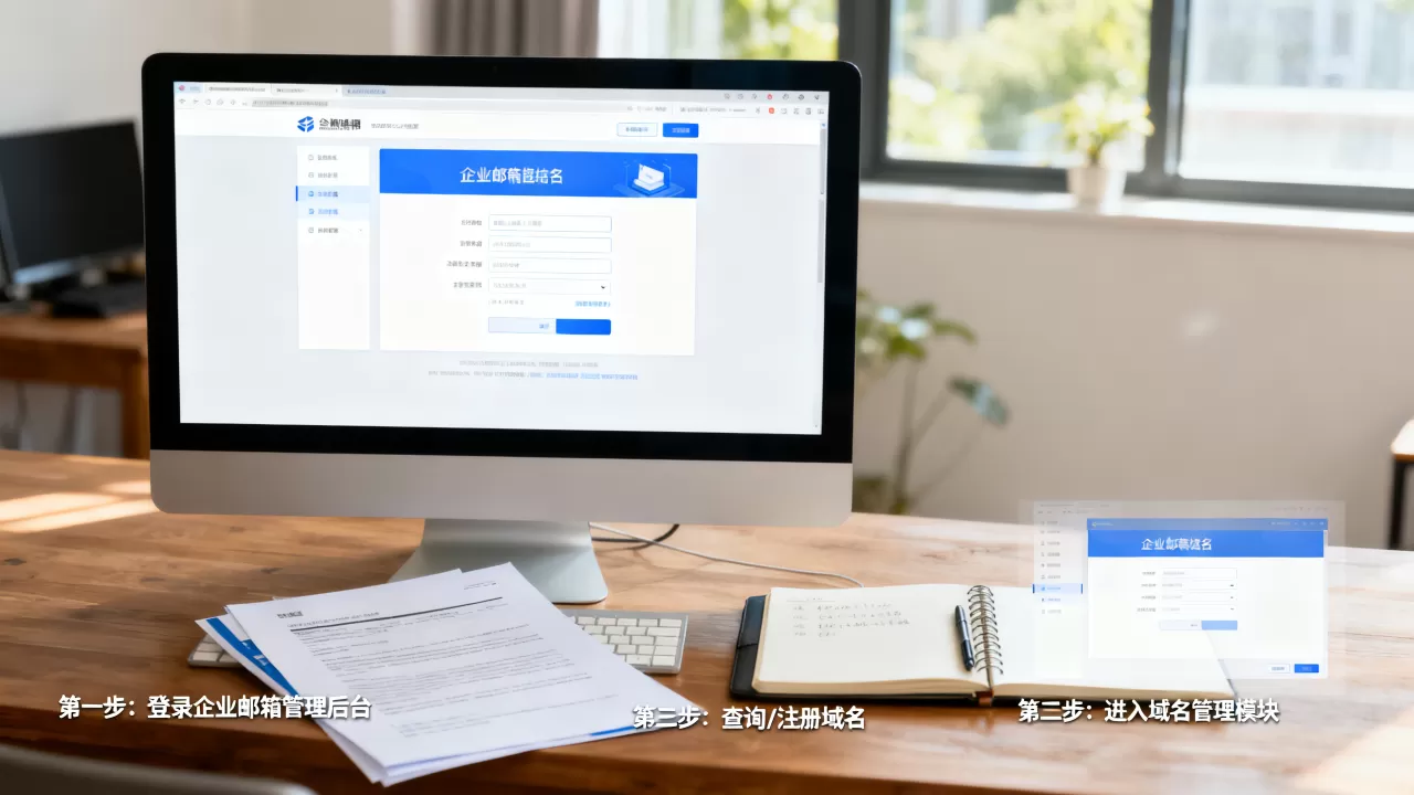 公司邮箱域名怎么查？企业邮箱域名注册流程