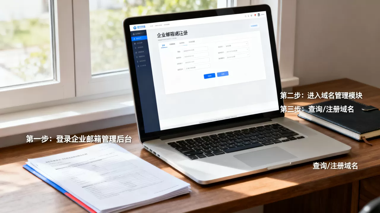 公司邮箱域名怎么查？企业邮箱域名注册流程