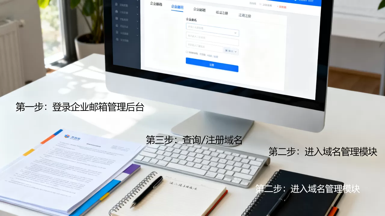 公司邮箱域名怎么查？企业邮箱域名注册流程