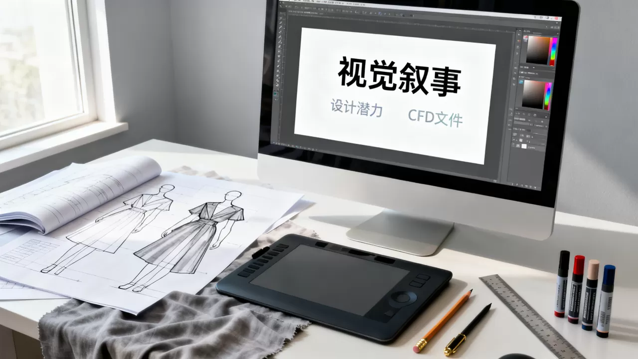 时尚行业如何用视觉叙事释放设计潜力？CFD文件是什么
