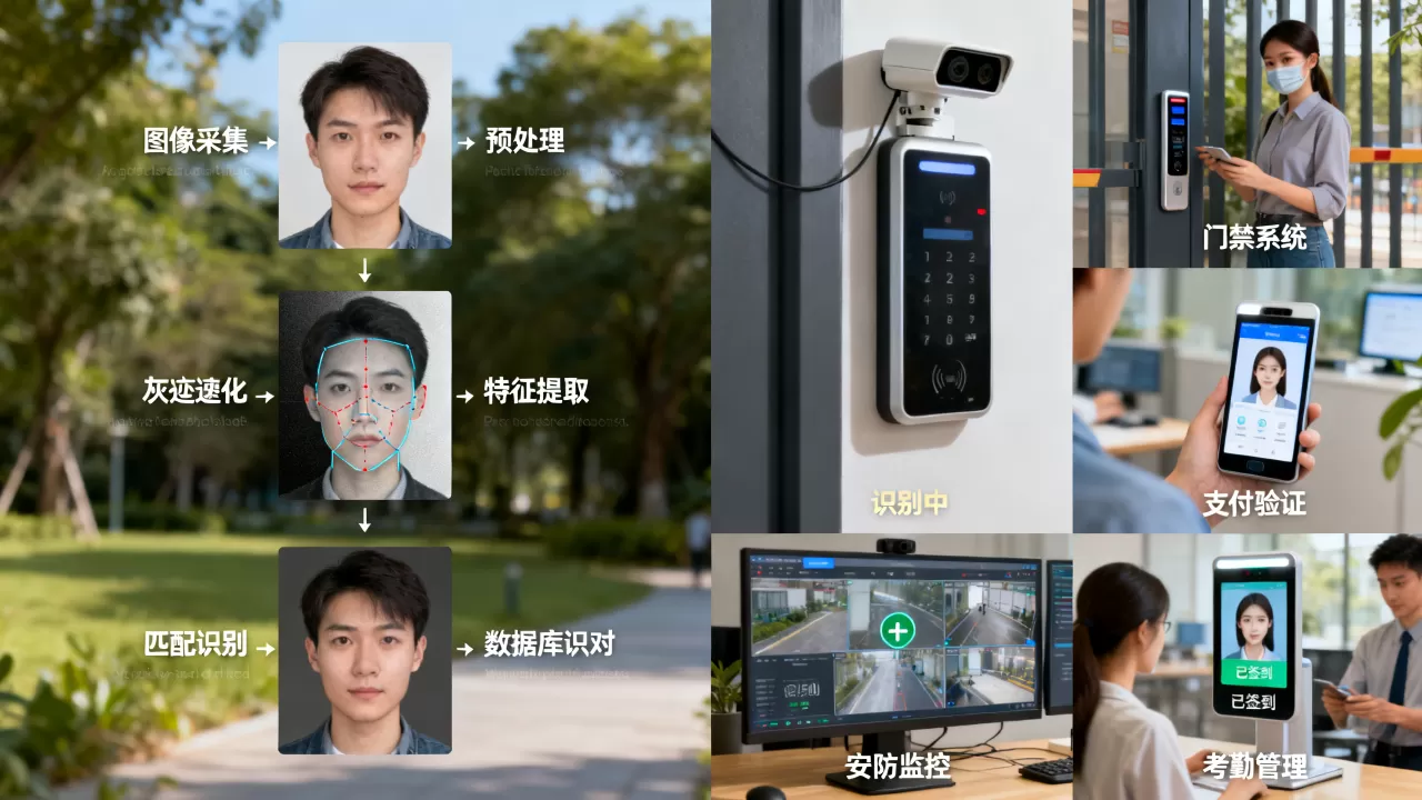 公安动态人脸识别系统如何工作？人脸识别技术有哪些应用场景