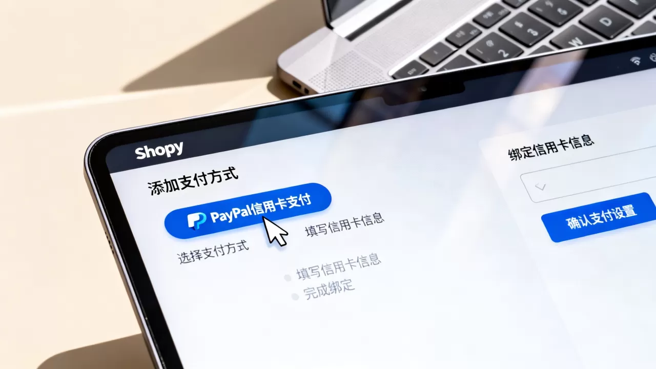 Shopyy独立站如何添加PayPal信用卡支付？