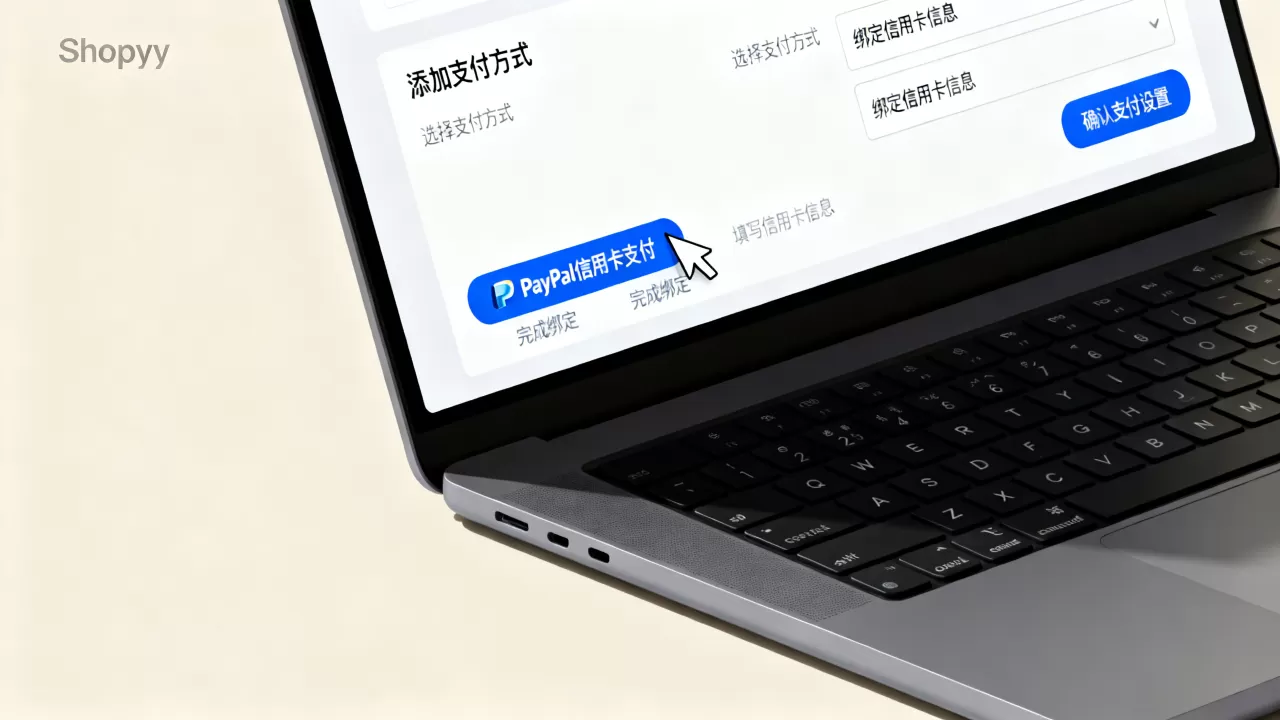 Shopyy独立站如何添加PayPal信用卡支付？