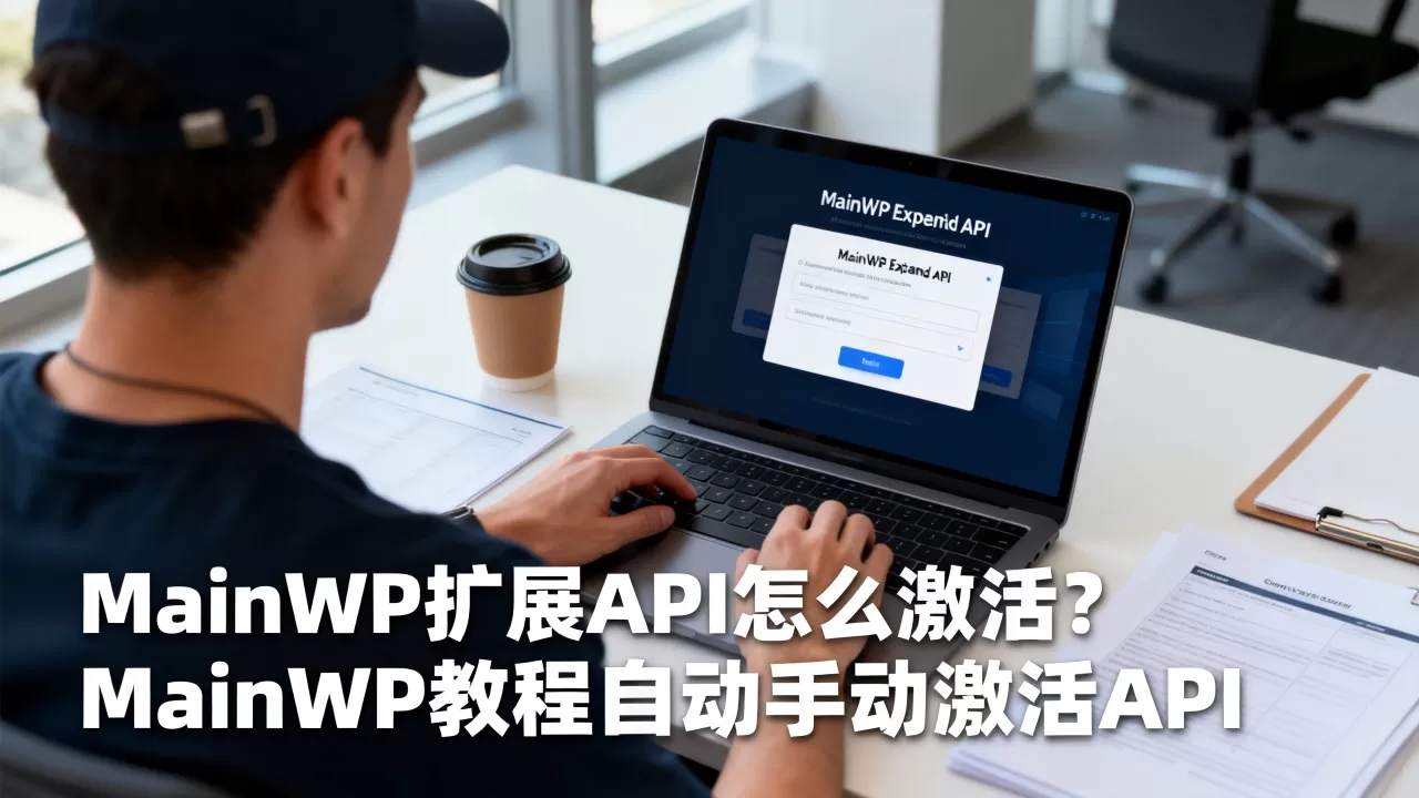 MainWP扩展API怎么激活？MainWP教程自动手动激活API