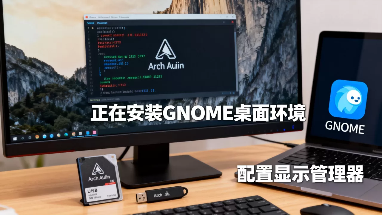 Arch Linux怎么装GNOME桌面？Arch Linux安装GNOME桌面环境教程