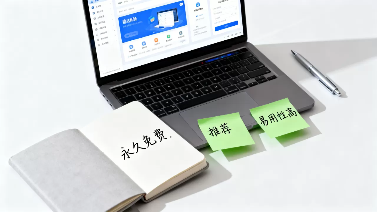 哪些建站系统真正永久免费？免费建站系统推荐