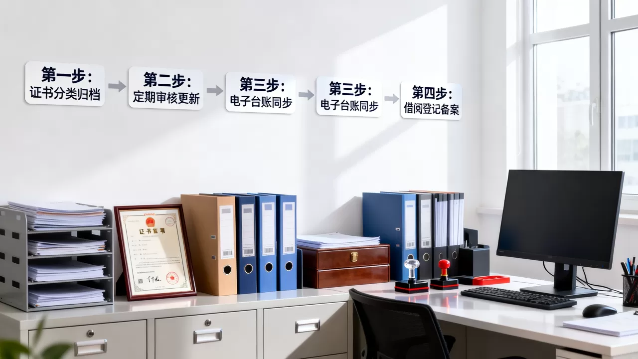 公司证书管理流程有哪些？企业证书管理流程详解