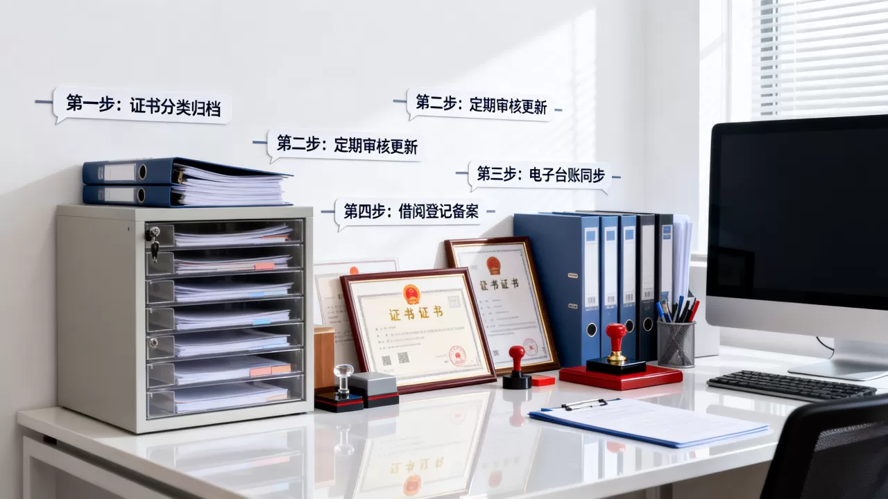 公司证书管理流程有哪些？企业证书管理流程详解