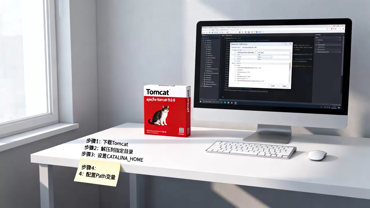 Tomcat环境变量怎么配？Tomcat环境变量配置详细步骤