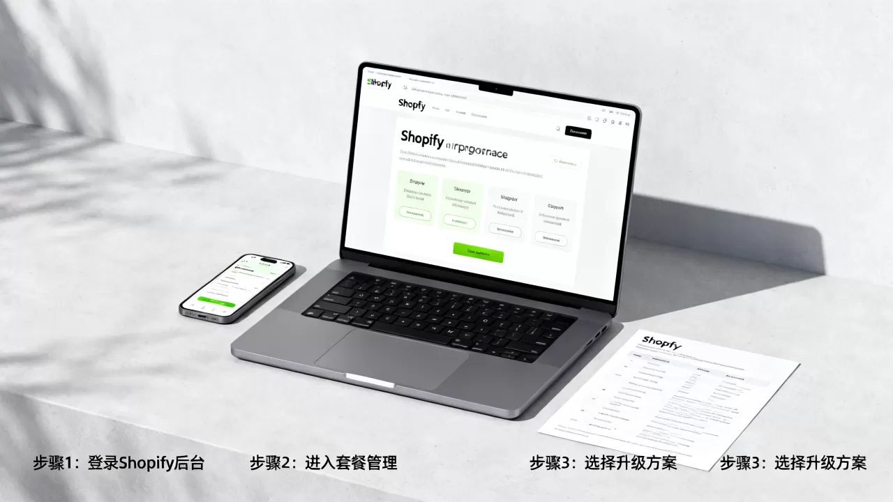 Shopify套餐怎么更新升级？Shopify套餐升级教程