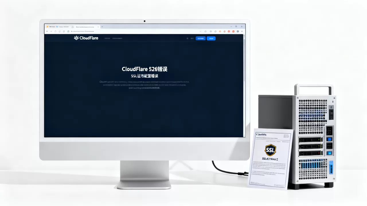 CloudFlare报526错误怎么解决？SSL证书配置错误原因