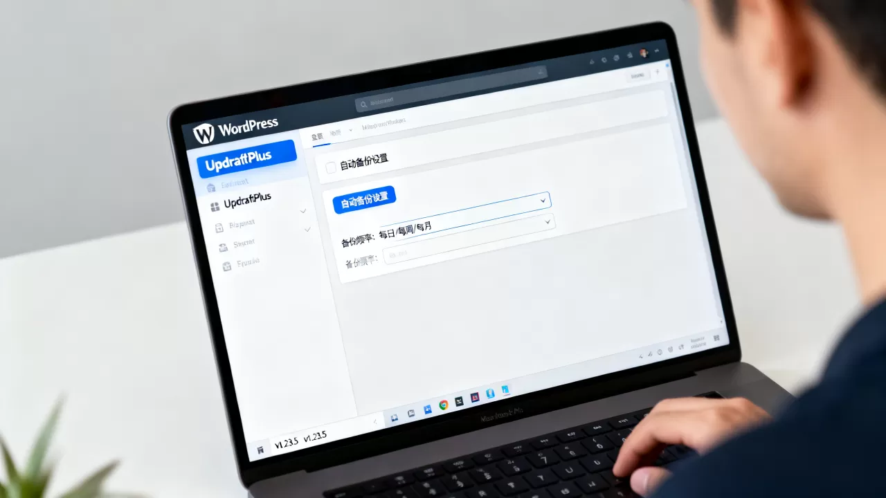 WordPress备份插件UpdraftPlus怎么用？如何设置自动备份