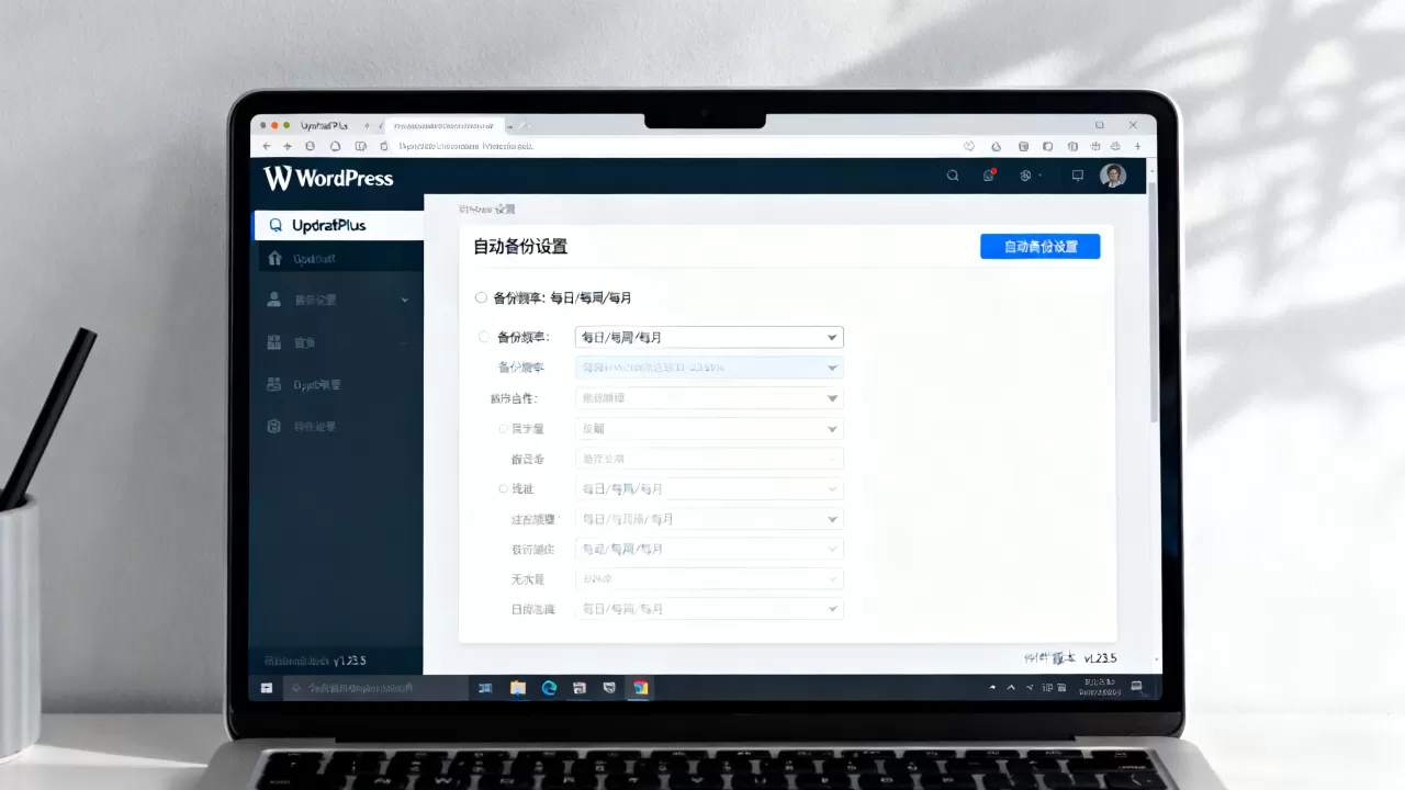 WordPress备份插件UpdraftPlus怎么用？如何设置自动备份