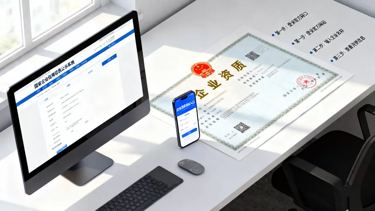 公司证书怎么查？企业资质证书查询入口