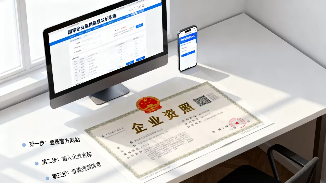 公司证书怎么查？企业资质证书查询入口