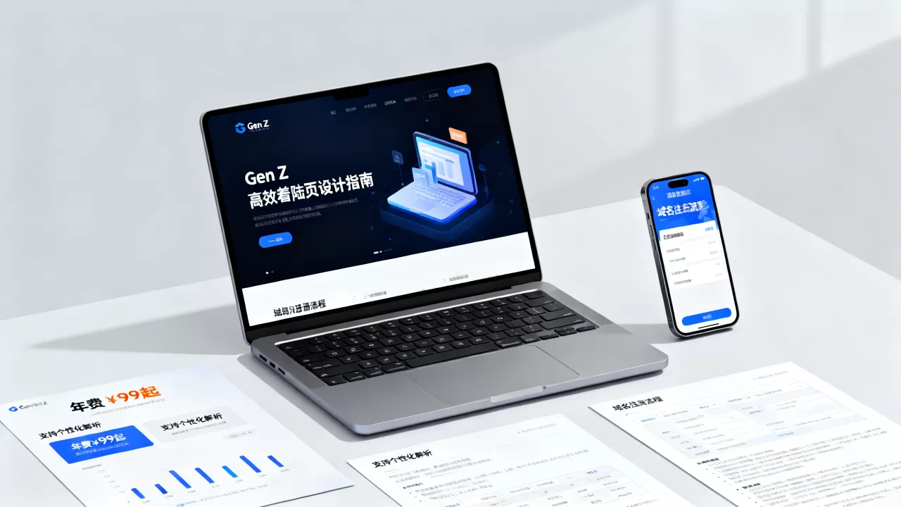 如何用.cyou域名打造Gen Z高效着陆页？.cyou域名注册多少钱