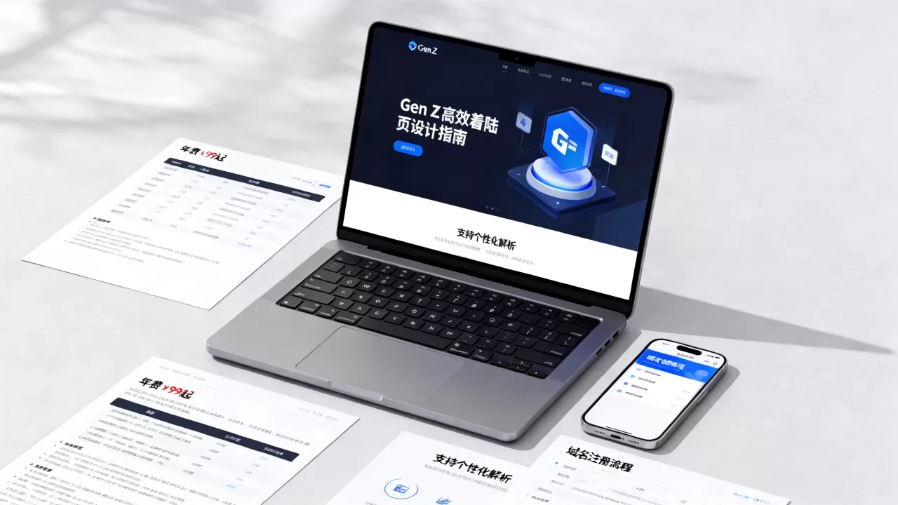 如何用.cyou域名打造Gen Z高效着陆页？.cyou域名注册多少钱