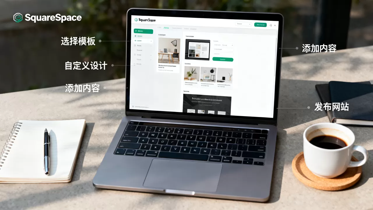 如何用SquareSpace创建专业网站？零基础建站教程