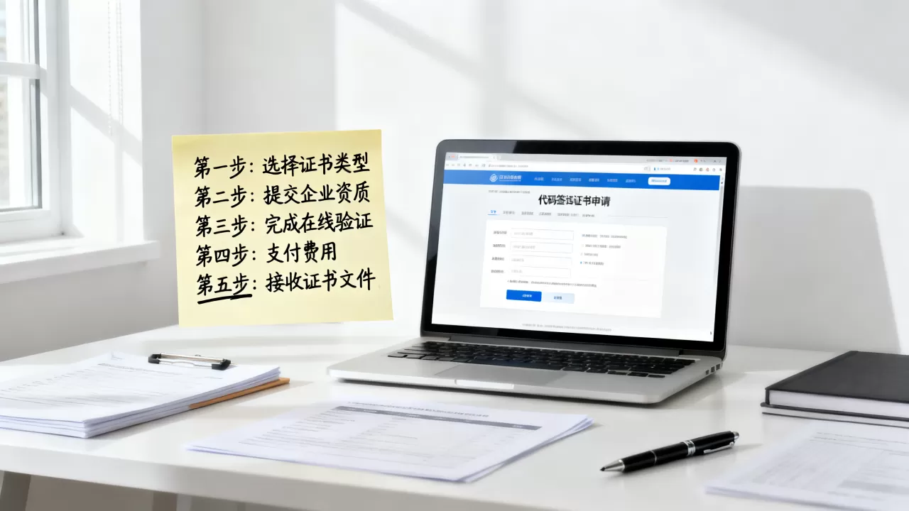 代码签名证书怎么申请？代码签名证书申请流程详解
