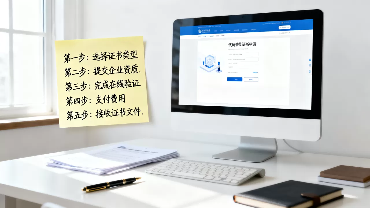 代码签名证书怎么申请？代码签名证书申请流程详解