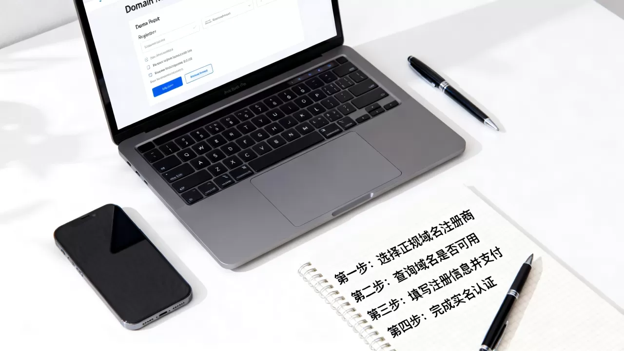 申请域名具体怎么操作？域名注册流程及注意事项