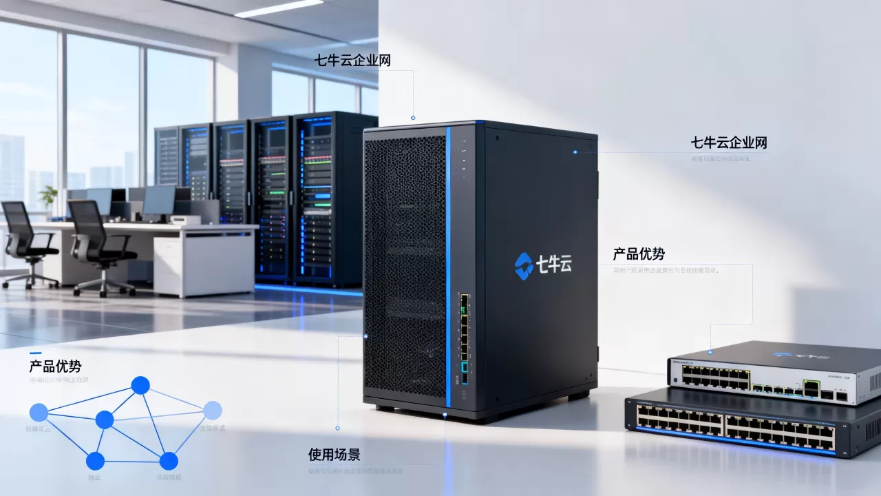 七牛云qiniu云企业网是什么？云企业网产品优势、使用场景、使用限制和计费说明