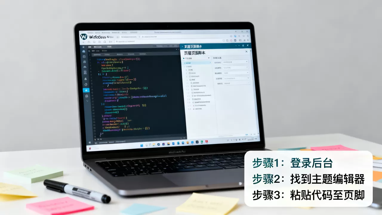 如何在WordPress页眉页脚添加代码？WordPress页脚添加代码方法