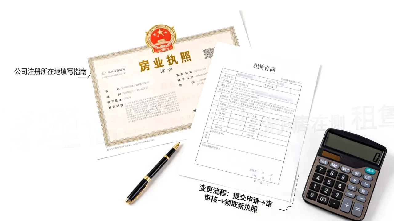 公司注册所在地怎么填？公司注册地址变更流程
