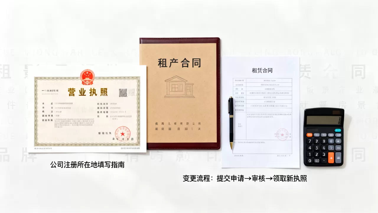 公司注册所在地怎么填？公司注册地址变更流程