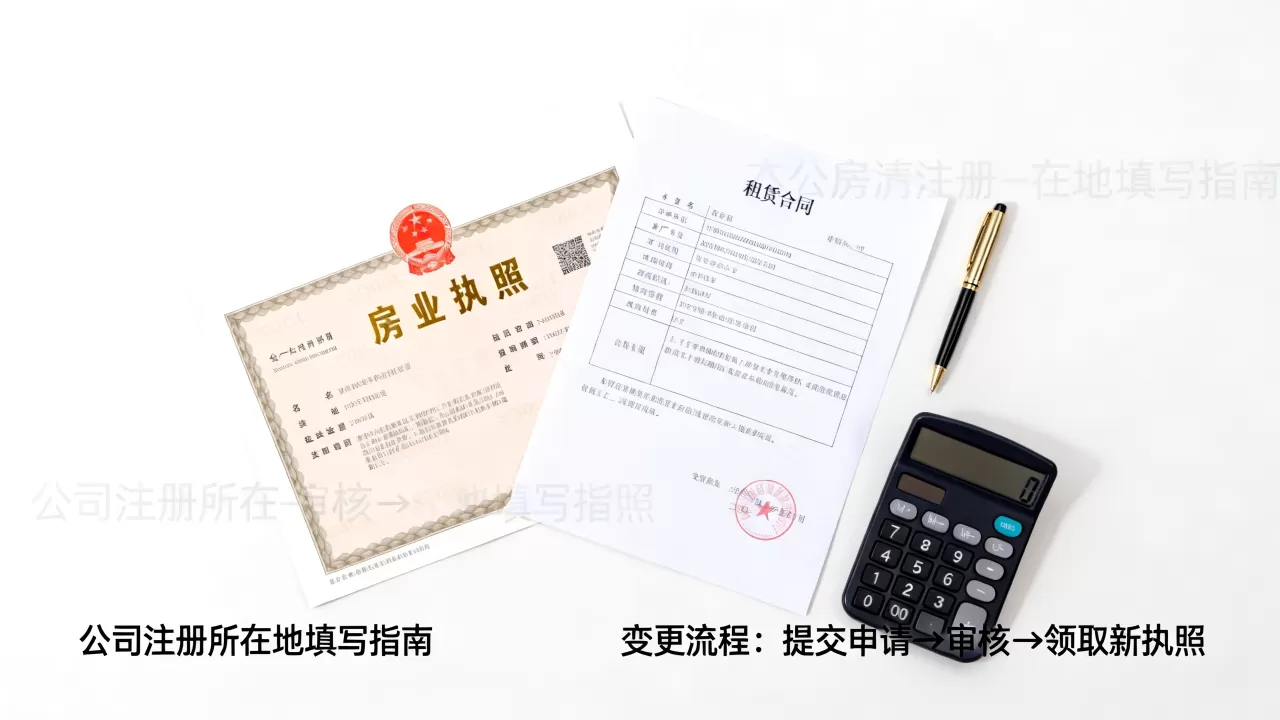 公司注册所在地怎么填？公司注册地址变更流程
