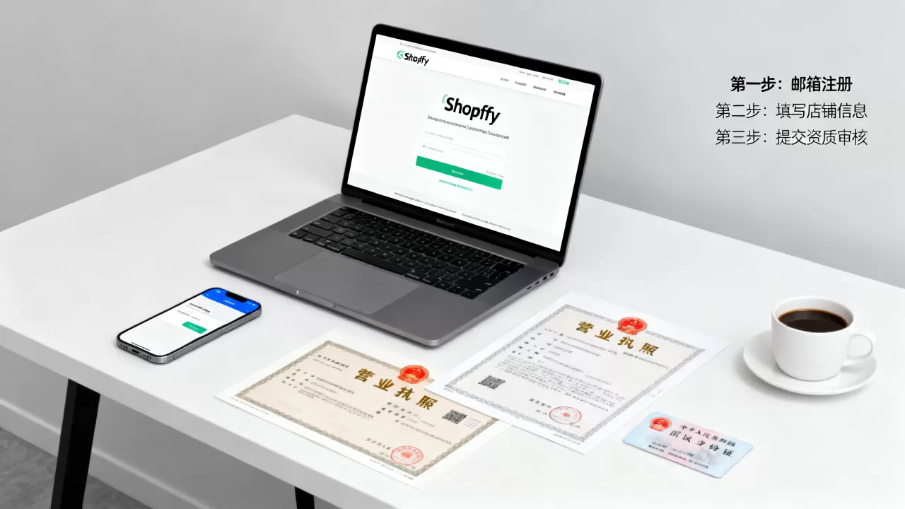 Shopify跨境电商平台注册开店流程复杂吗？新手如何快速通过审核