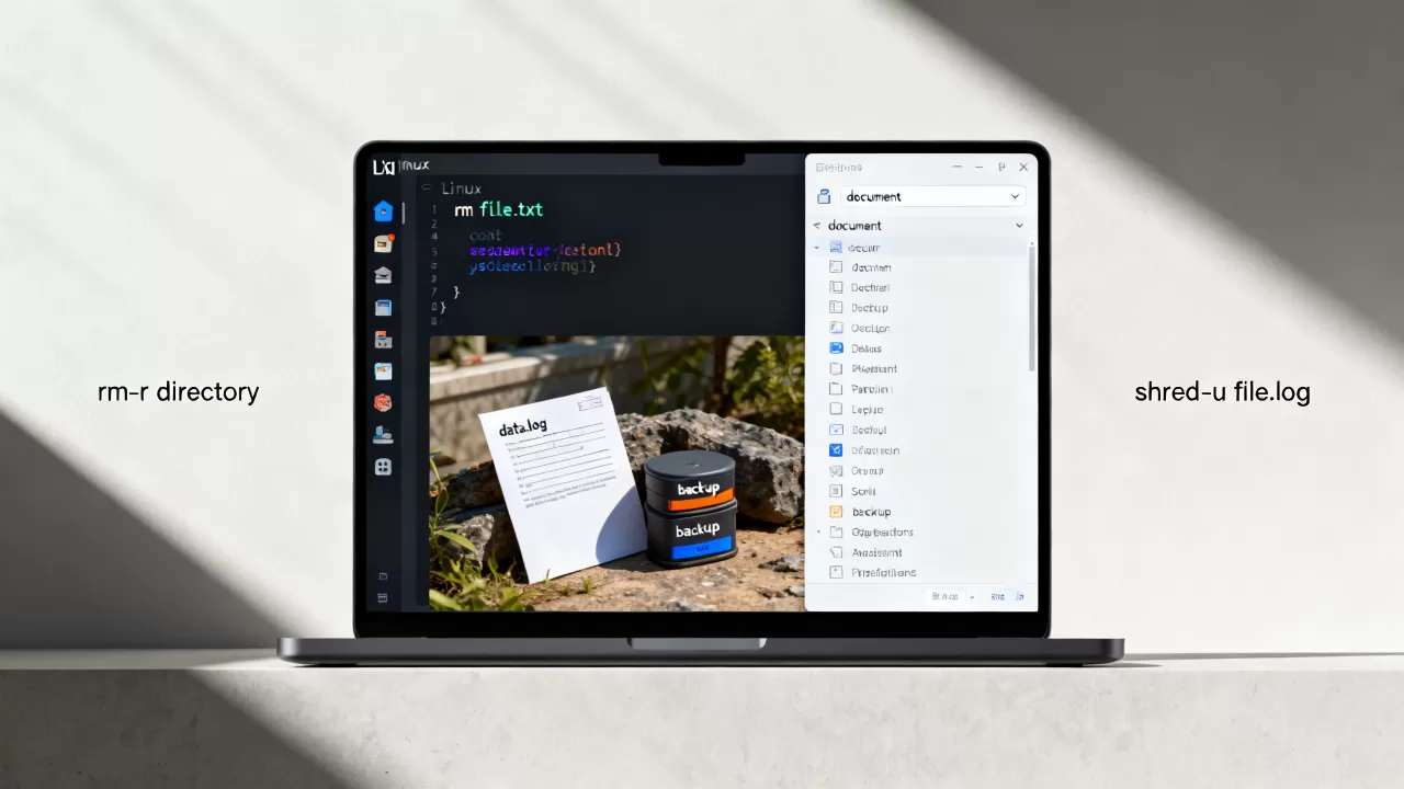 Linux怎么删文件和目录？如何彻底删除Linux下的文件