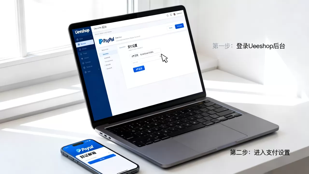 如何设置Ueeshop的PayPal支付？Ueeshop绑定PayPal详细教程