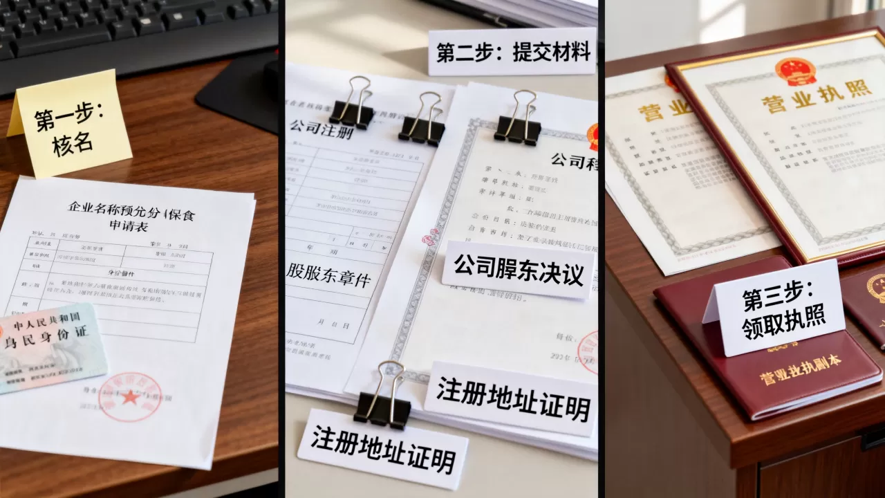 公司注册成立流程是怎样的？2026最新办理步骤详解