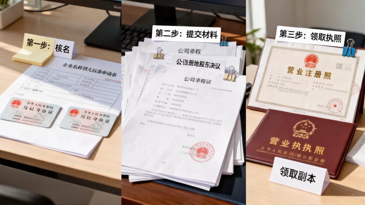 公司注册成立流程是怎样的？2026最新办理步骤详解