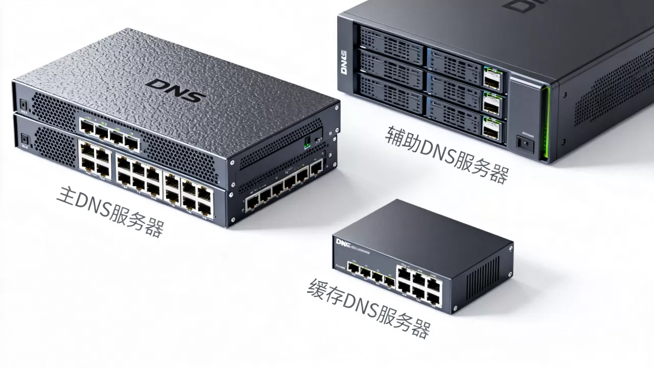 DNS服务器有哪三种主要类型？DNS服务器类型有哪些