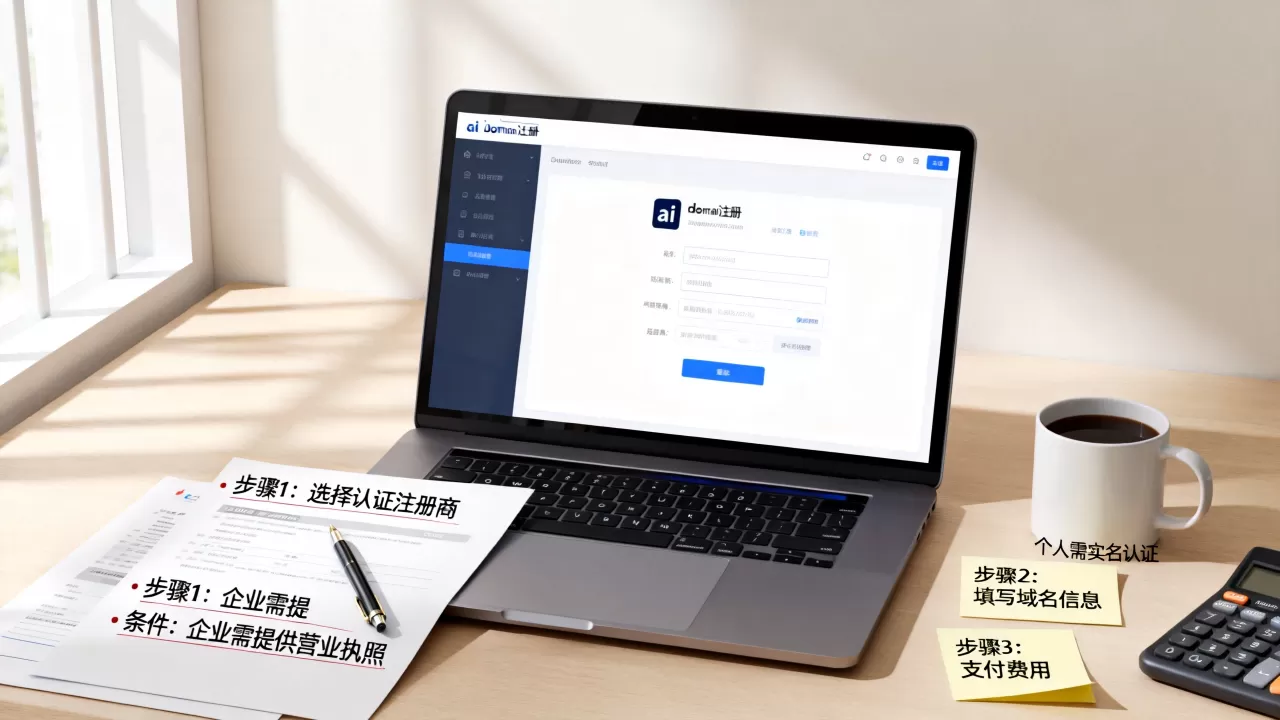 如何注册.ai域名？.ai域名注册需要哪些条件