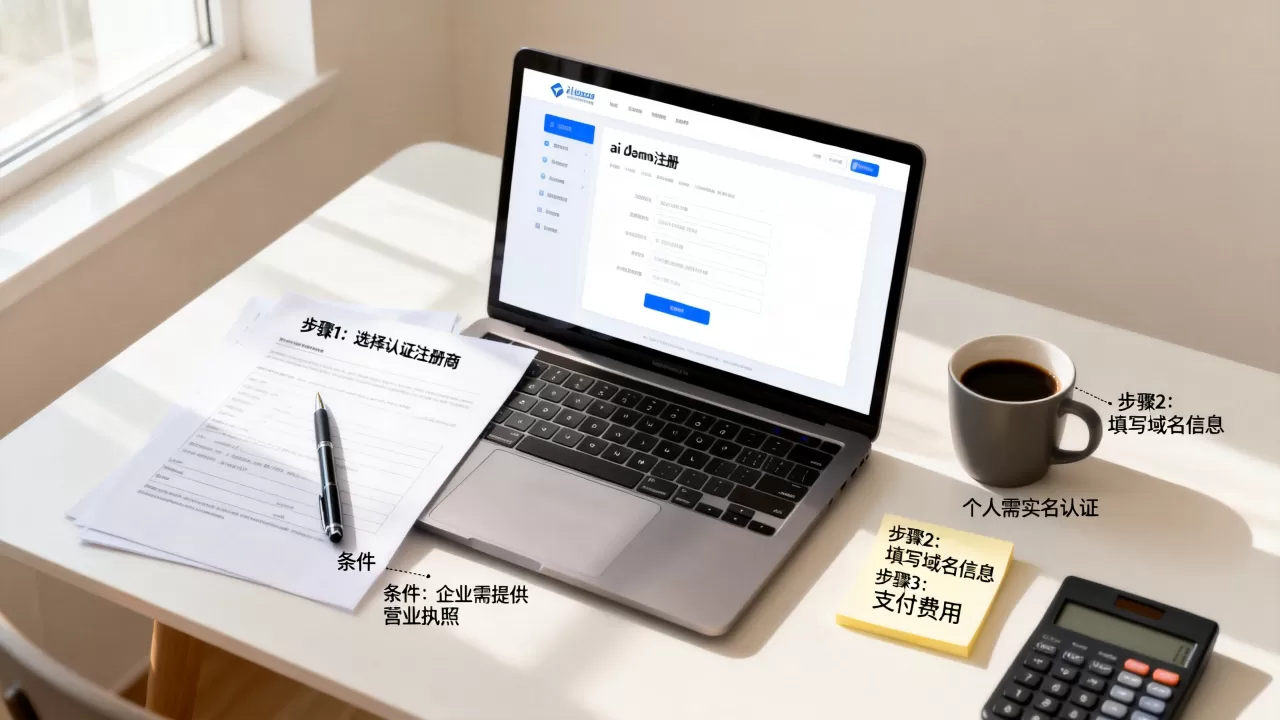 如何注册.ai域名？.ai域名注册需要哪些条件